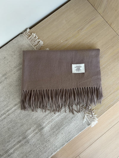 Solid Scarf Tracymade brown