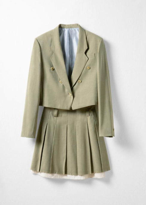 New jacket skirt set for spring Tracymade 4（S） green