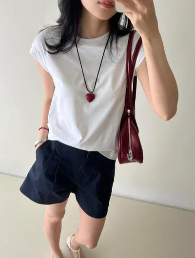 TOP 12 A new casual sleeveless vest top Tracymade 4（S） white