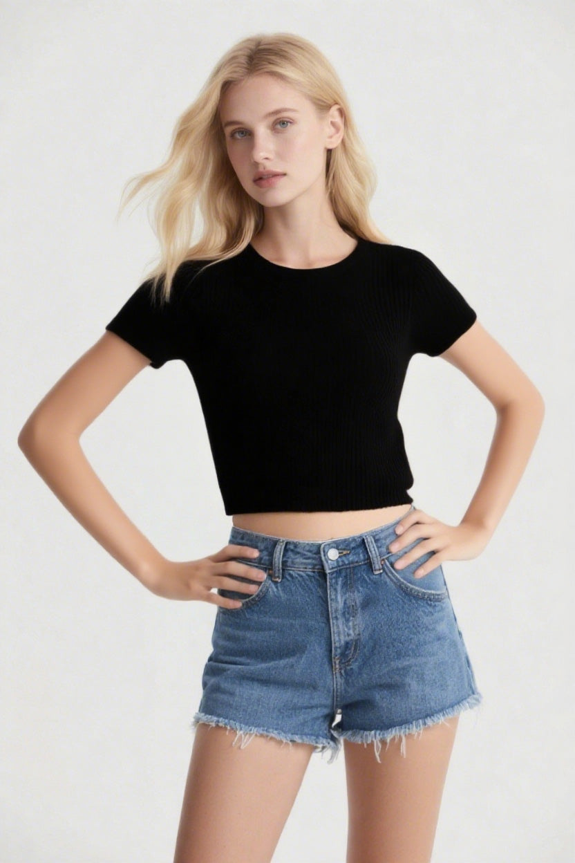 Quick-drying sun-protective stretch T-shirt top Tracymade