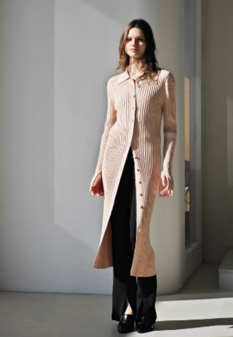 Lazy and elegant knitted women dress Tracymade