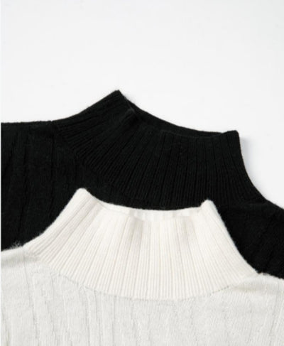 Soft textured jacquard knit women dress Tracymade