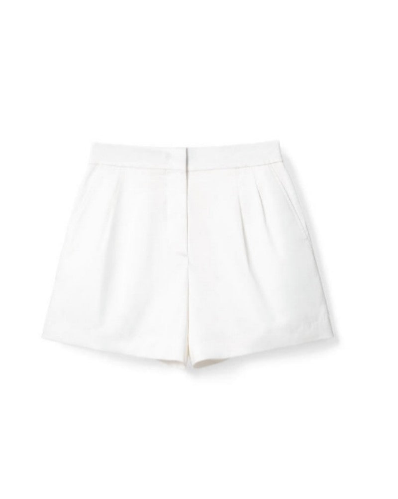 Versatile and well-fitted shorts Tracymade 4（S） white