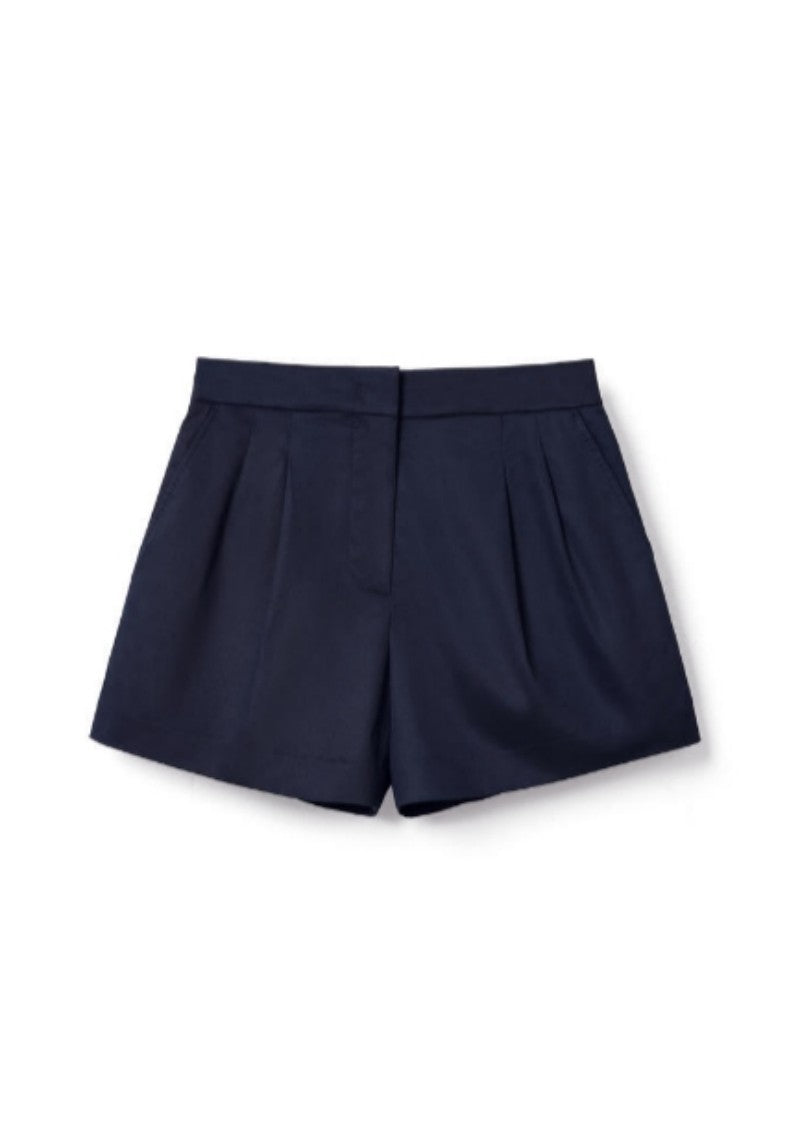 Versatile and well-fitted shorts Tracymade 4（S） purplish blue