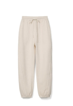 Solid Knotted Trousers Tracymade 4（S） white