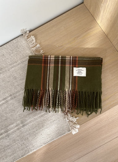Soft Scarf Tracymade green