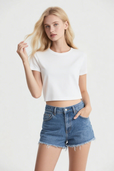 Quick-drying sun-protective stretch T-shirt top Tracymade