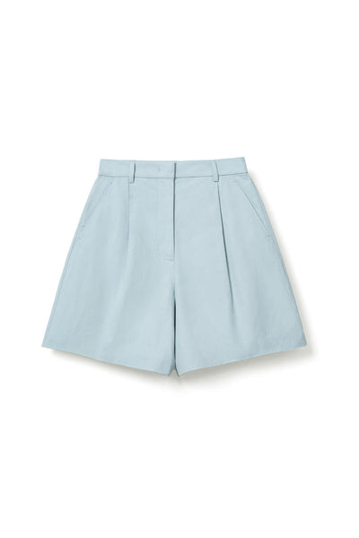 Laid-back, casual and slimming shorts Tracymade 4（S） BLUE