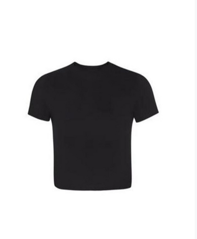 Quick-drying sun-protective stretch T-shirt top Tracymade 4（S） black