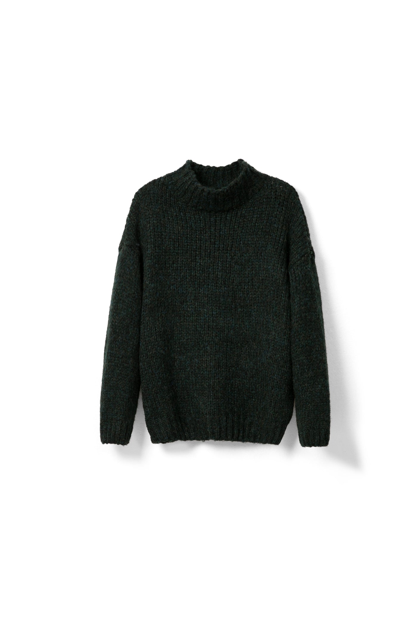 Turtleneck Sweater for spring and autumn Tracymade Free Size black