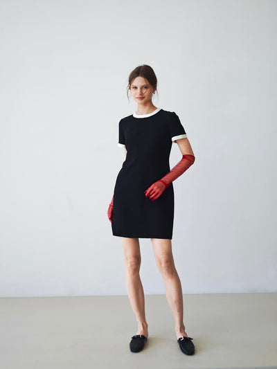 A light luxury elegant loose short-sleeved summer dress Tracymade