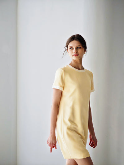 A light luxury elegant loose short-sleeved summer dress Tracymade