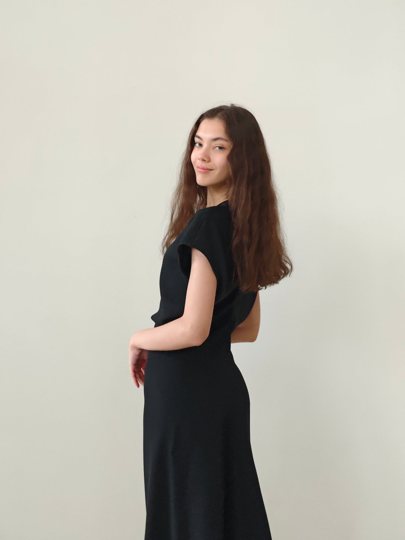 Goddess-style acetate girls dress Tracymade