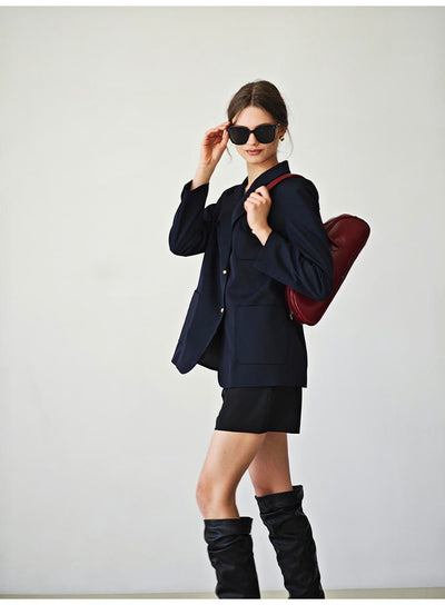 60% wool luxurious suit jacket Tracymade