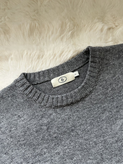 Minimalist and lazy sweater, loose-knit top Tracymade