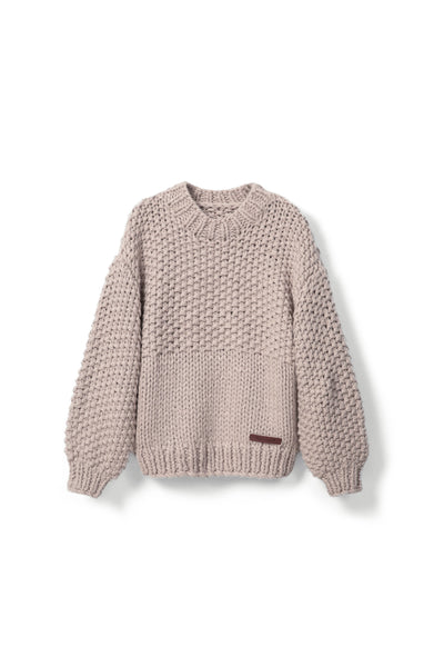 20% wool loose and slimming sweater Tracymade Free Size khaki