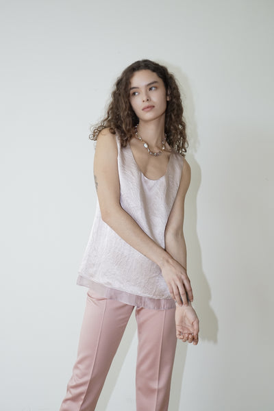 New dazzling drape nine-inch pants Tracymade
