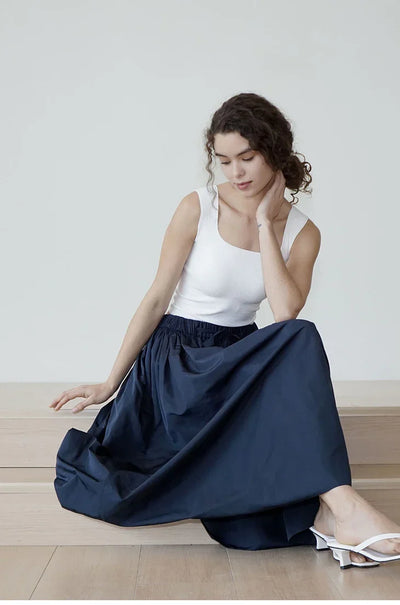 TOP 9 Denim blue corset skirt Tracymade