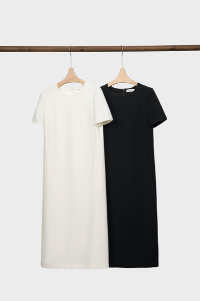 Acetic acid skirt minimalist loose long girls dress Tracymade