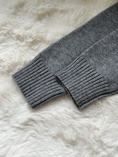 Minimalist and lazy sweater, loose-knit top Tracymade