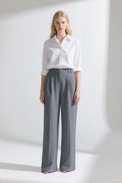 TOP3 Laid-back and casual wide-leg pants Tracymade