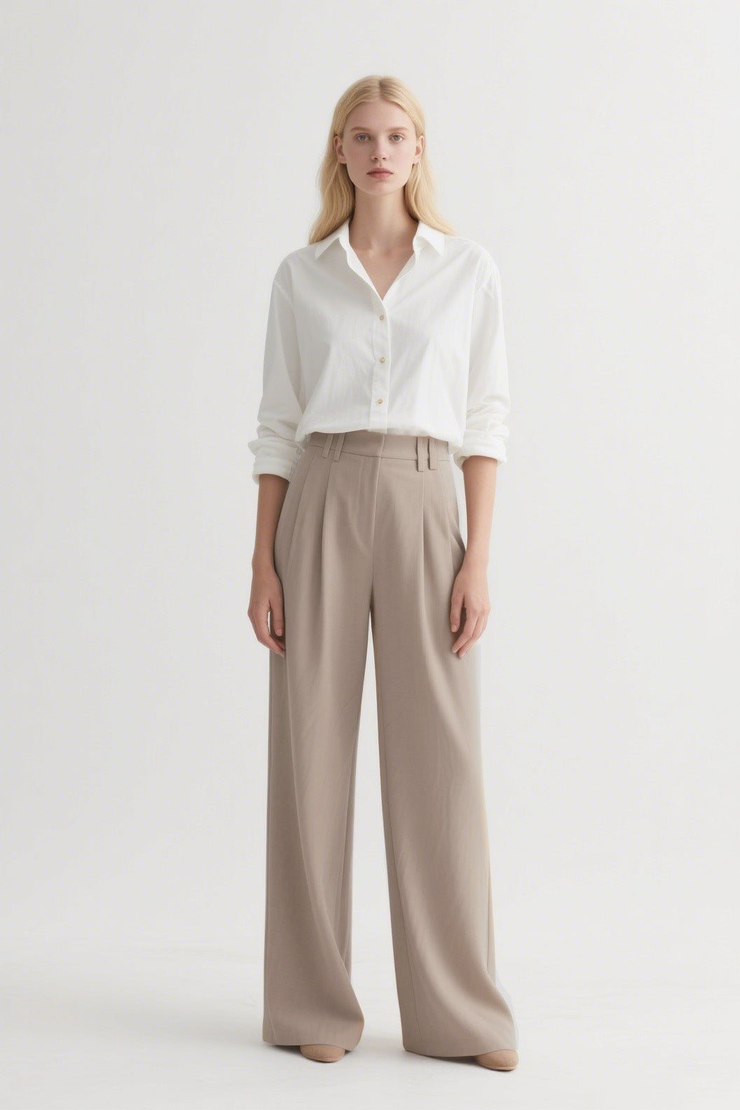 TOP3 Laid-back and casual wide-leg pants Tracymade