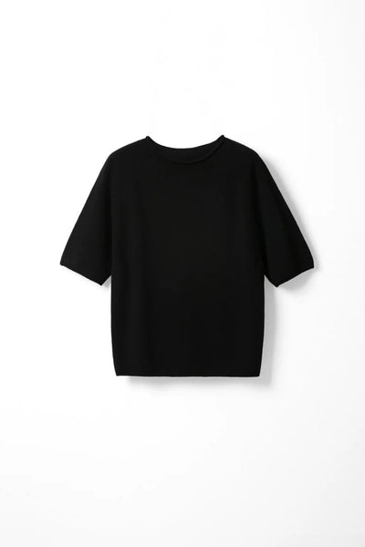 Pure wool | Lazy and loose knit Tracymade Free Size black