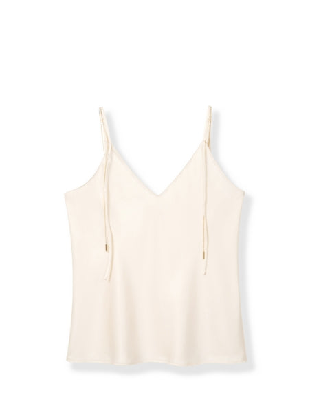 Minimalist long-chain adjustable halter top Tracymade 4（S） yellow