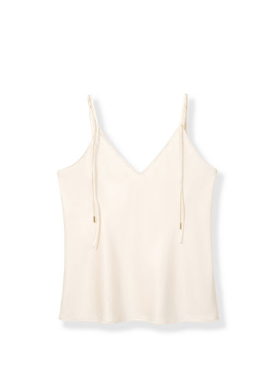 Minimalist long-chain adjustable halter top Tracymade 4（S） yellow