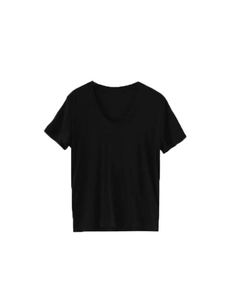 Minimalist round-neck T-shirt Tracymade 6（M） black