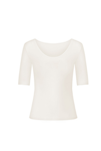 Minimalist traceless T-shirt Tracymade 6（M） white