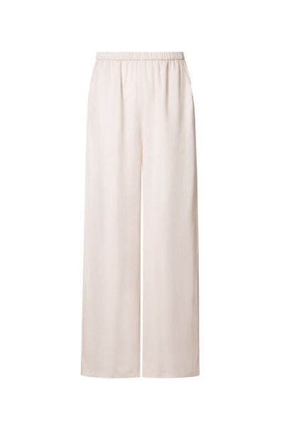 TOP7 Loose casual trousers with elastic waist Tracymade 4（S） white