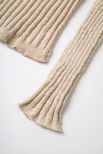high-waisted, slimming knitted cardigan Tracymade