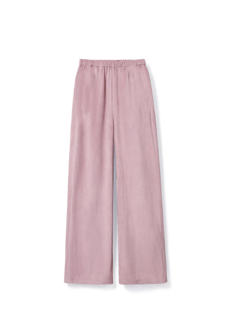 TOP 16 Corduroy casual loose wide-leg pants Tracymade 4（S） pink