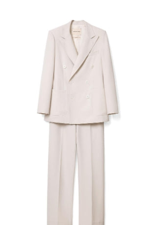French minimalist elegant suit for spring Tracymade 4（S） white