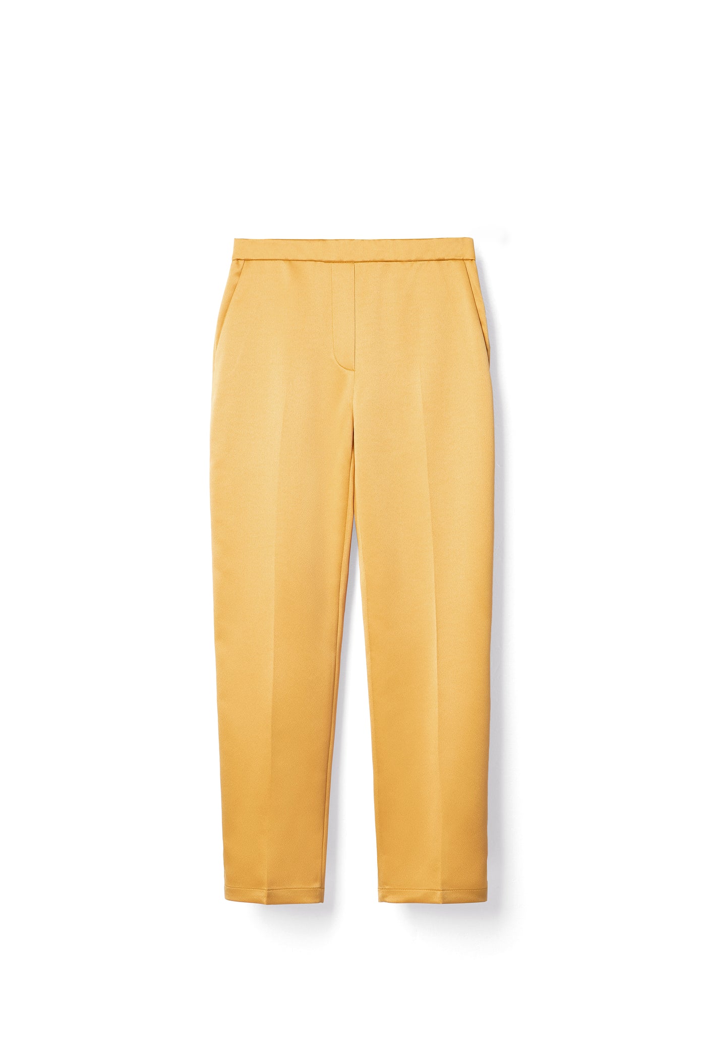 New dazzling drape nine-inch pants Tracymade 4（S） yellow