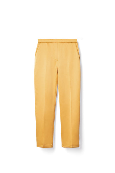 New dazzling drape nine-inch pants Tracymade 4（S） yellow